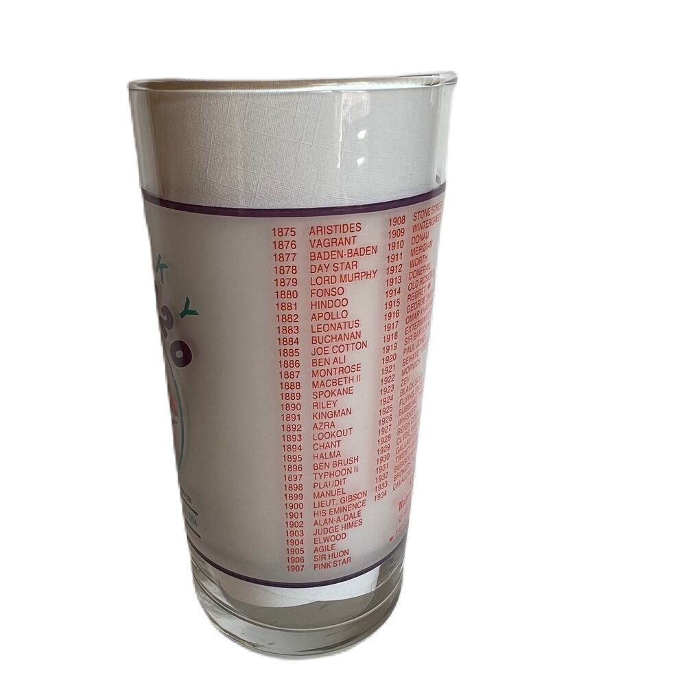 Vintage 1994 "120th Kentucky Derby" Mint Julep Souvenir Collector's Glass - Picture 2 of 5